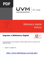 Acceso a la Biblioteca Virtual PG | PDF | Bases de datos | Software