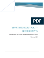 Long Term Care Facility Requirements