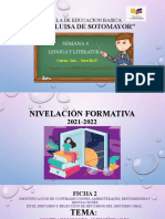 2 y 3 LENGUA Y LIT. Semana 4