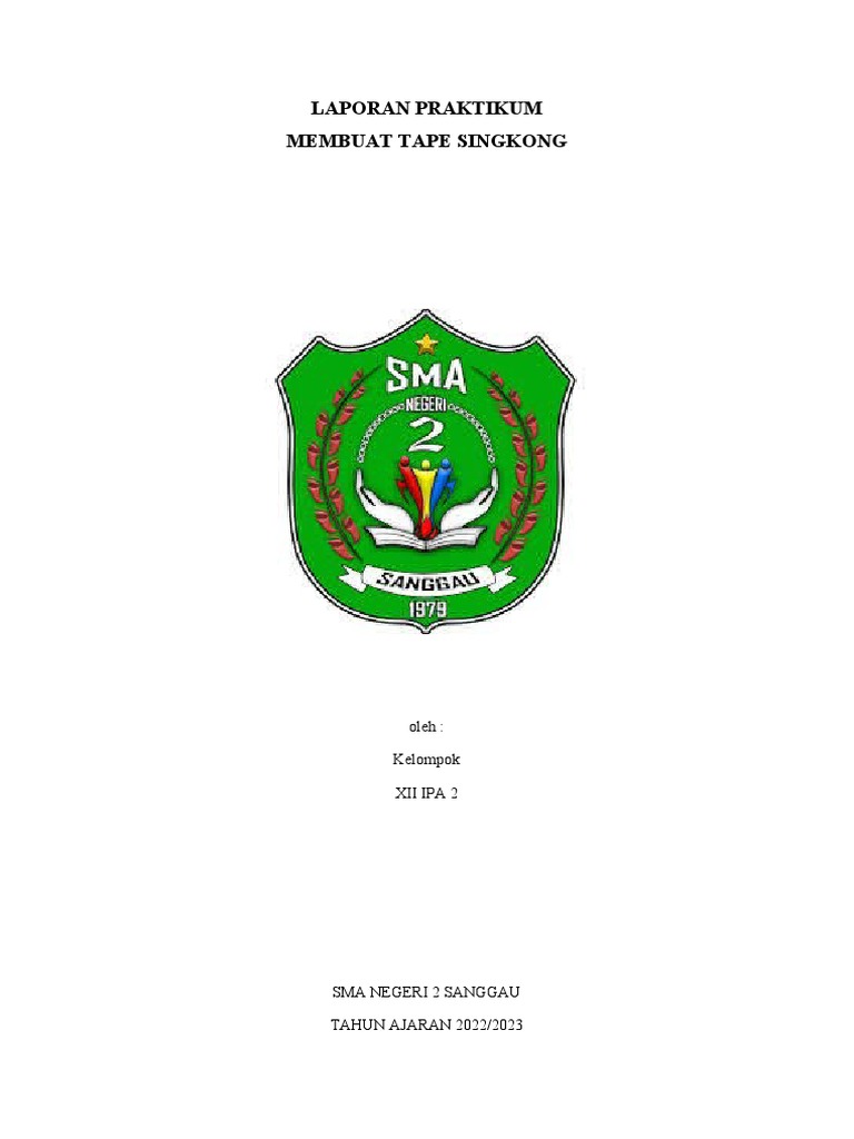 Laporan Praktikum Tape Singkong | PDF