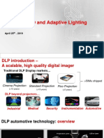 DLP® For HUD and Adaptive Lighting