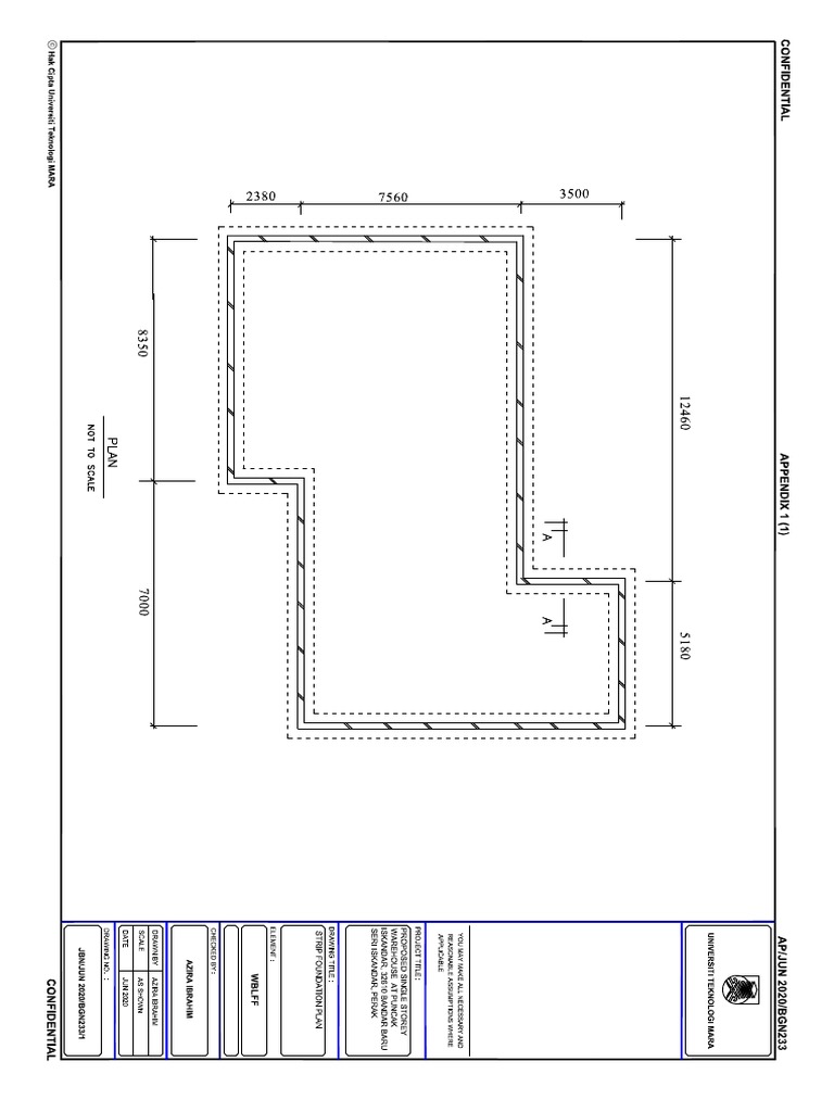 BGN233 Strip Foundation Exercise PDF PDF