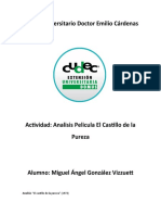 Analisis Pelicula El Castillo de La Pureza