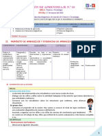 SESION 10-V CICLO-CYT-Evaluación Diagnóstica de Entrada de Ciencia y Tecnología