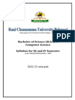 BSC CS Iii - Iv Sem PDF