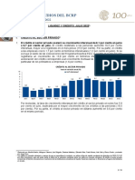 Liquidez y Crédito - Julio 2022