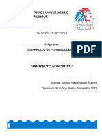Proyecto Educativo 1 PDF