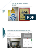 Is Seguretat Biològica - Biologia Cel Lular Aplicada