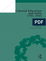 Pramod K. Nayar - Colonial Education and India 1781-1945, Vol. II - Commentaries, Reports, Policy Documents. 2-Routledge (2019)