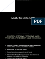 Curso Salud Ocupacional Seguridad Problemas Salud Trabajadores Higiene Prevencion Riesgos Ruidos Control Ventilacion