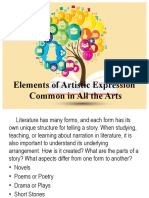 Elements of Artistic Expression