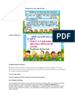 Division by One-Digit Divisor