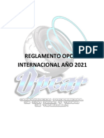 Reglamento Opcar Internacional Año 2021