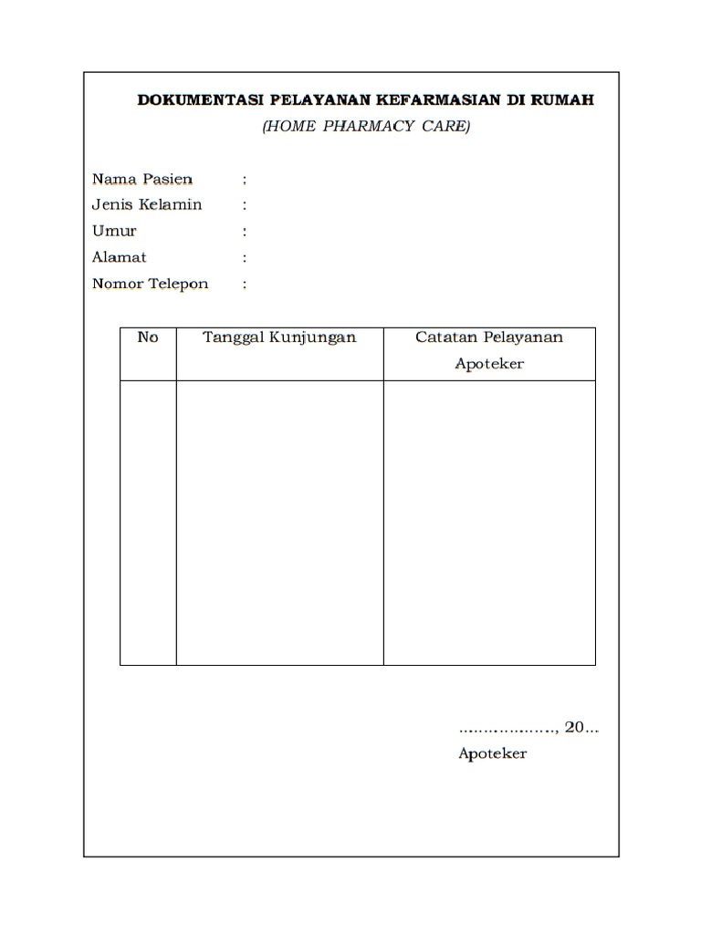 Form Homecare | PDF