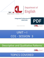 KLU - Eng - IP-UNIT 1 - SESSION 3