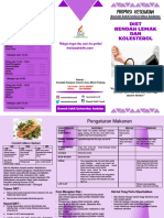 Leaflet Diet Rendah Lemak Dan Kholesterol1 PDF