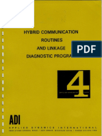 AD-4 Hybrid Communication Routines and Linkage Diagnostic Program 19760205