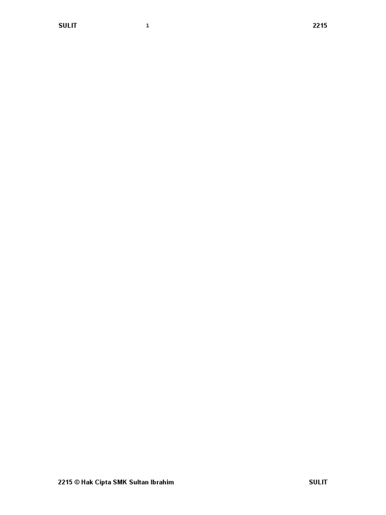 Sulit 2215 | PDF