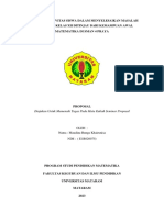 Analisis Kreativitas Siswa Dalam Menyelesaikan Masalah Matematika