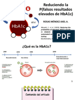 Reduciendo La P (Falsos Resultados Elevados de Hba1C) : Rosas Méndez Axel A