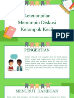 Keterampilan Memimpin Diskusi Kelompok Kecil