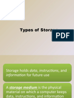 3 Types of Storage