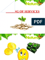 Understanding Service Pricing Strategies