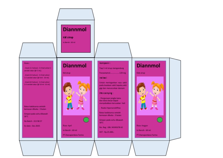 Kemasan Obat Sirup | PDF