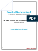 Practical Biochemistry Lab Safety and Procedures