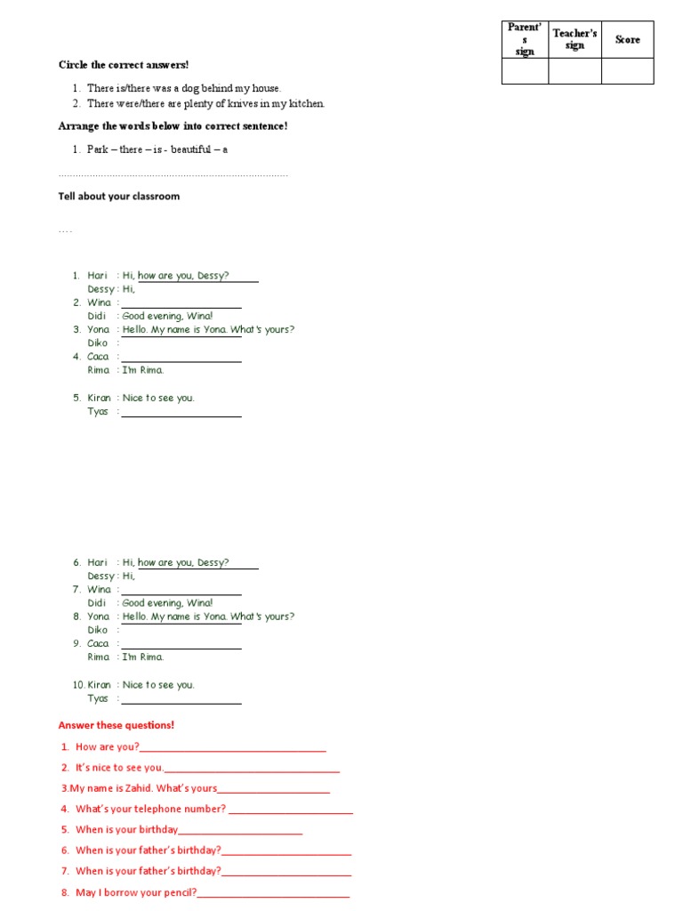 Contoh Soal | PDF | Schools