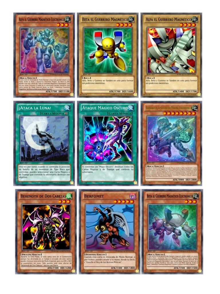 decks de yugioh para imprimir YUGIOH Yusei Fudo Deck con ficha Exclusiva para Juegos Phantasm :  Amazon.com.mx: Juguetes y Juegos