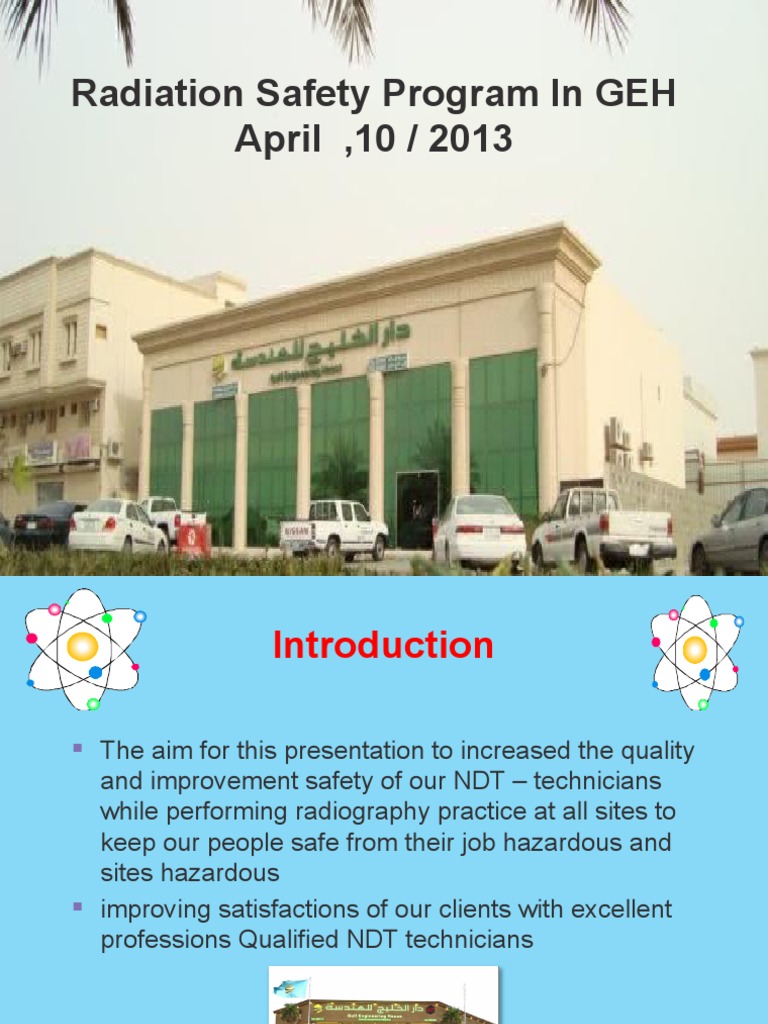 Radiation Safety Program 2 PDF Radiation Protection Radiation