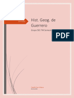 Hist. Geog. de Guerrero. Investicacion.
