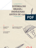 Aula 2 - História Do Brasil - Indígenas Pré 1500