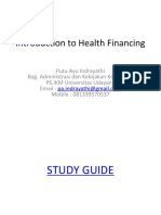 Introduction to Health Financing Mechanisms