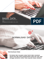 Pertemuan 6 - Normalisasi Data