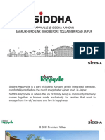 Siddha Happyville Presentation PDF