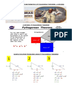 HAND OUT IN AD MATH PYTHAGOREAN THEOREM A Review 1