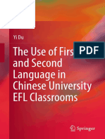 The Use of First and Second Language in Chinese University EFL Classrooms