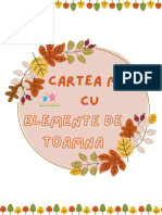 Cartea Cu Elemente de Toamna