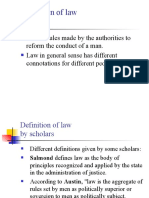 Introduction of Law