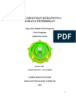 Masalah Anggaran Dan Kurangnya Sarana Prasana Pendidikan