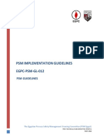 EGPC PSM GL 012 PSM Implementation Guidelines