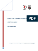 EGPC PSM GL 004 Layout and Facility Siting Guideline