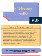 Tekstong Naratibo