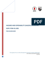 EGPC PSM GL 005 HAZOP Guideline