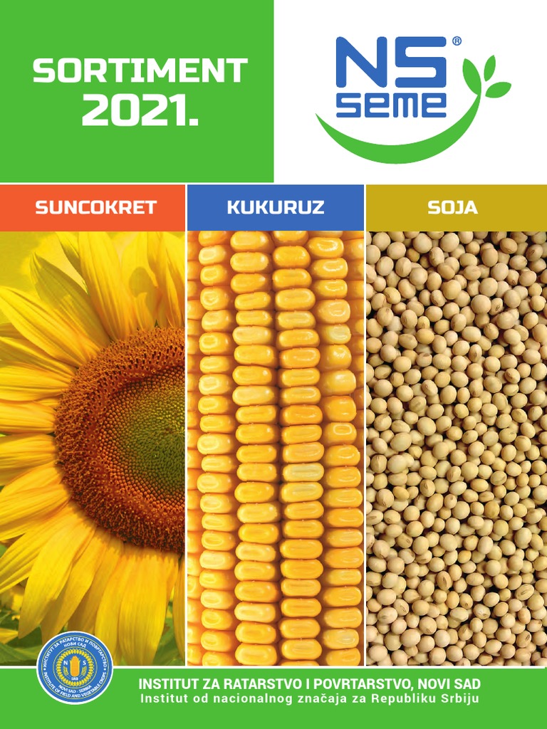 Katalog NS SEME Kukuruza Suncokreta I Soje WEB | PDF