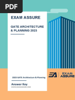 Exam Assure: Gate Architecture & PLANNING 2023