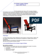 Gerrit Rietvelt La Chaise Rouge Et Bleue PDF