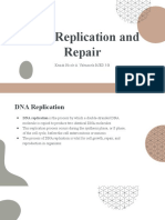 DNA Replication and Repair: Keziah Nicole A. Valenzuela BSED 3-B